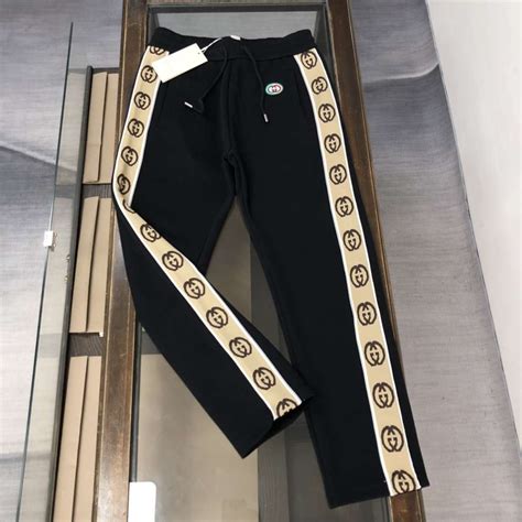 replica gucci sweatpants|gucci sweatpants outfit.